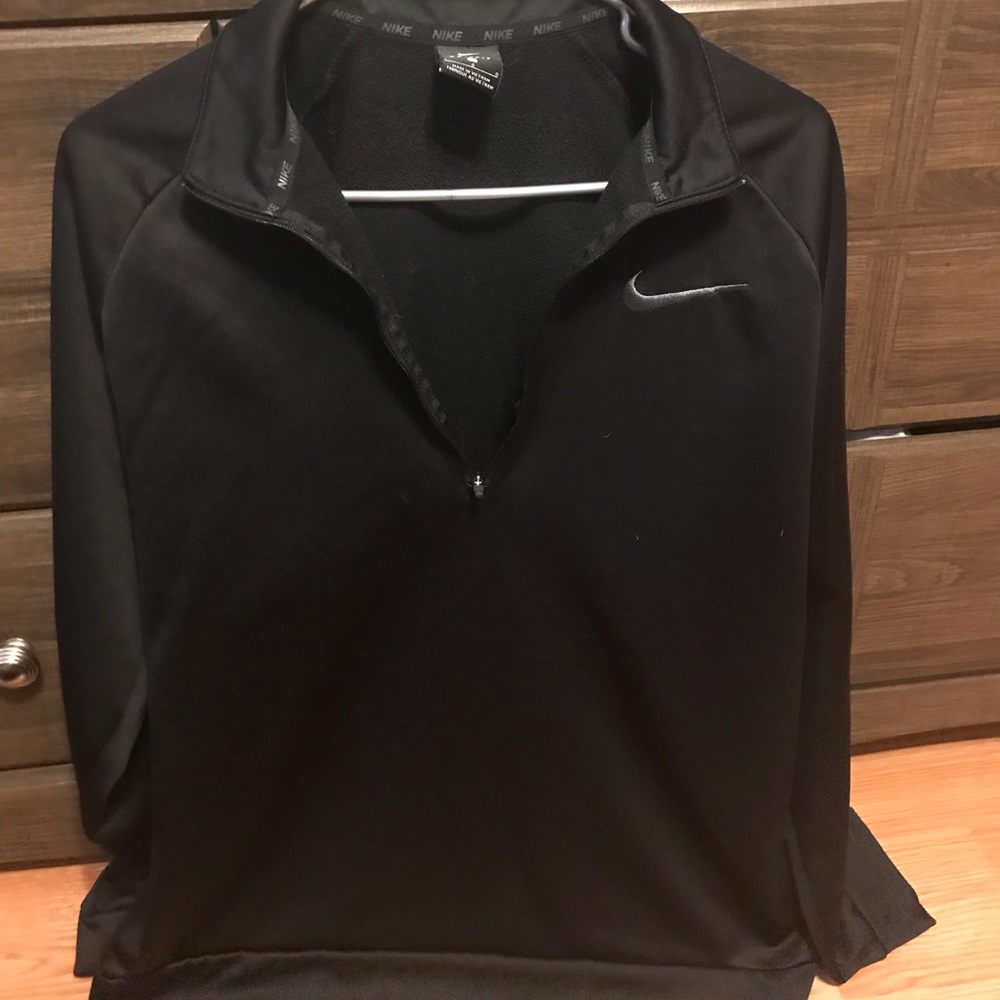 Black Nike Quarter Zip Pullover
